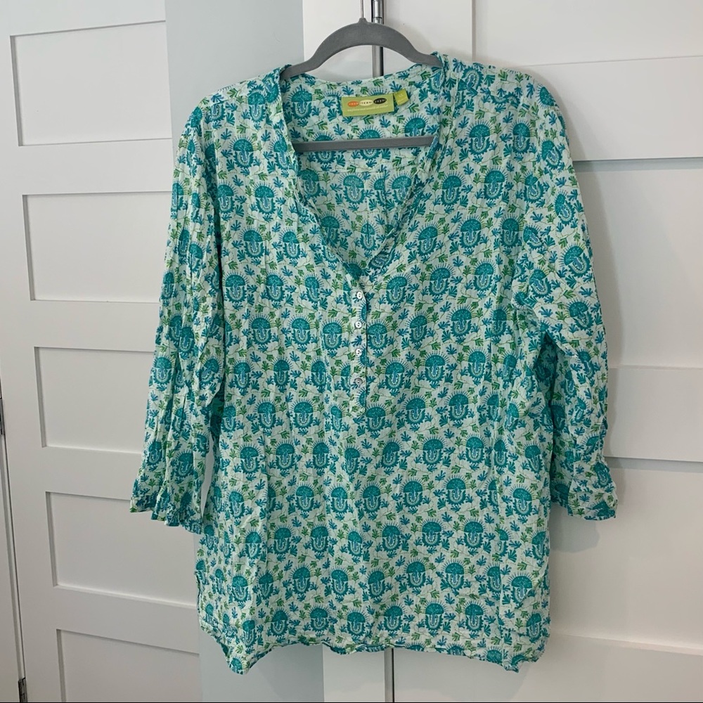 Rock Flower Paper top - XL